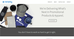 Desktop Screenshot of nextplaypromotions.com